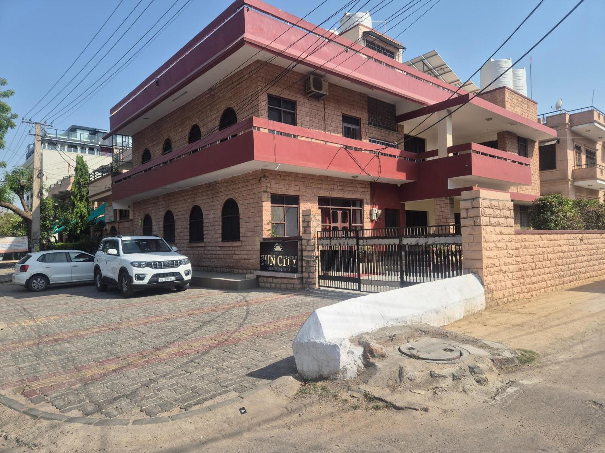 Hotel Gajender Niwas Sun City A Boutique Stay Jodhpur  Eksteriør bilde